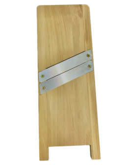 Houten Mandoline of Koolsnijder 2 messen 35 cm x 13 cm