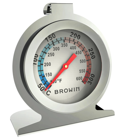 Oven thermometer (rond) 50 + 300 ° C