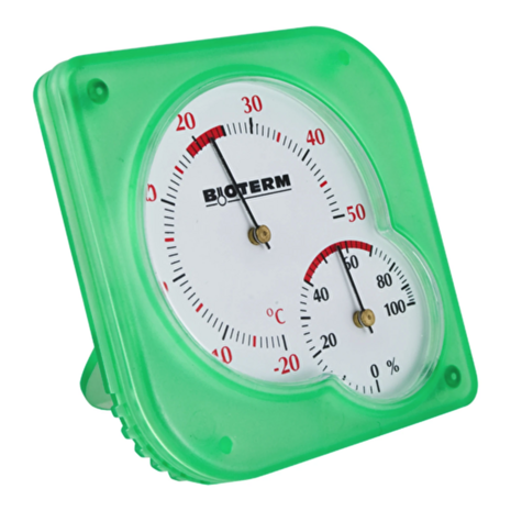 Bimetaalthermometer en hygrometer 